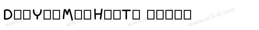 DouYinMeiHaoTi 语字体转换